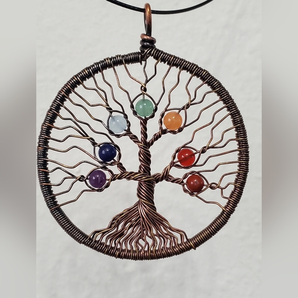 Jewelry - Tree Of Life 7 Chakra Necklace
